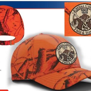 Orange Camo Hat